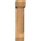 Ekena Millwork Traditional Slat Smooth Bracket w/ Offset Brace, Western Red Cedar, 5 1/2"W x 20"D x 24"H BKT0604X20X24TRA06SWR - alternate 2